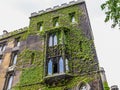 New court building, the river side facade which is linked with Bridge of Sighs, Cambridge, England Royalty Free Stock Photo