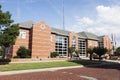 New courthouse in Hillsboro, Montgomery County Royalty Free Stock Photo