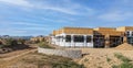 New Custom Homes Being Built In Arizona Royalty Free Stock Photo