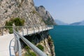 New cycle track on Lake of Garda