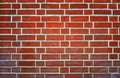 New Dark Red Brick Wall Background Royalty Free Stock Photo