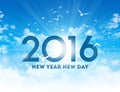 2016 new day greeting card