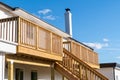 new deck installed Royalty Free Stock Photo