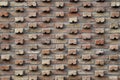 New decorative brick wall close Royalty Free Stock Photo