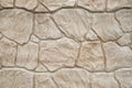 New decorative plaster imitating a stone wall Royalty Free Stock Photo