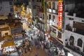 NEW DELHI, INDIA - DECEMBER 12, 2016: Busy Indian Street Market