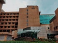 New Delhi, India - March 14,2019 : front view Rajiv Gandhi Cancer Institute & Research Centre | Hospital