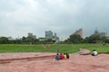 New Delhi Paharganj district, Connaught place circuit, India, Park people