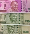 New 500 and 2000 denominations of Indian currency notes