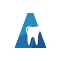 new dentist stomatology dental clinic Logo on the beach medical design vector template