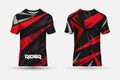 New design of Tshirt sports abstract jersey suitable for racing, soccer, gaming