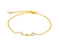 New designer chain braslate for women/girls