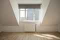 New dormer in a empty clean house Royalty Free Stock Photo