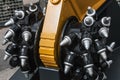 New drill head for the production of drilling operations Royalty Free Stock Photo