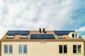 New Dutch houses with solar panels