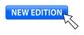 New edition button Royalty Free Stock Photo