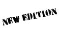 New Edition rubber stamp Royalty Free Stock Photo