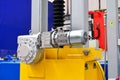 New electric motor for industrial machines at the plant