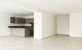 New empty apartment, kitchen Royalty Free Stock Photo