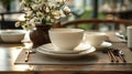 new empty asian tableware Royalty Free Stock Photo