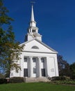 New England Church Royalty Free Stock Photo