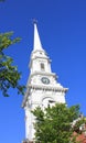 New england church Royalty Free Stock Photo