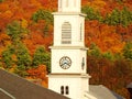 New England Church Royalty Free Stock Photo