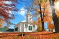 New England church Royalty Free Stock Photo
