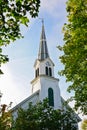 New England Church Steeple Royalty Free Stock Photo