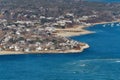 Chatham, Cape Cod Shore Rd. Aerial Royalty Free Stock Photo