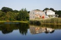 New England House By The Lake