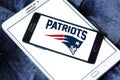 New England Patriots american football team logo Royalty Free Stock Photo