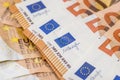 50 new euro banknote Royalty Free Stock Photo