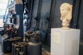 The new exhibition space of the Capitoline Museums in the former Giovanni Montemartini Thermoelectric Centre in Rome, Italy