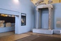 The new exhibition space of the Capitoline Museums in the former Giovanni Montemartini Thermoelectric Centre in Rome, Italy Royalty Free Stock Photo