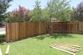 New fence Royalty Free Stock Photo