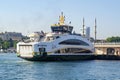 The new ferry for Istanbul, Kadikoy Pier.