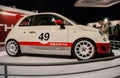 New Fiat 500 Abarth presented on Tel-Aviv Motor Show Royalty Free Stock Photo