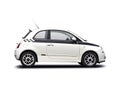 Fiat 500 isolated Royalty Free Stock Photo