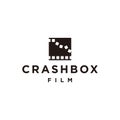 Film / movie / video crash logo design inspiration