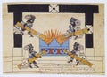 New Fire Ceremony at Codex Borbonicus written by Aztec priests, 16th Century