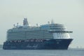 The new flag ship `Mein Schiff 6` from Tui Cruises makes it first call to the Port of Kiel