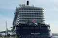 The new flag ship `Mein Schiff 6` from Tui Cruises makes it first call to the Port of Kiel