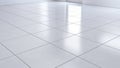 New floor tiles concept. Ceramic tile on the floor Royalty Free Stock Photo