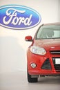 New focus with ford logo Royalty Free Stock Photo