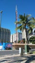 Construction at Kanekapolei and Kuhio  Ave. Royalty Free Stock Photo