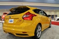 New 2014 ford focus st rear angle 08 Royalty Free Stock Photo