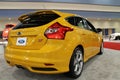 New 2014 ford focus st rear angle 09 Royalty Free Stock Photo