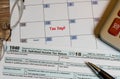 Form 1040 Simplified allows filing of taxes on postcard