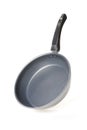 New frying pan on a white background Royalty Free Stock Photo